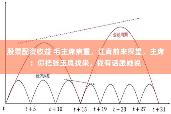 股票配资收益 毛主席病重，江青前来探望，主席：你把张玉凤找来，我有话跟她说