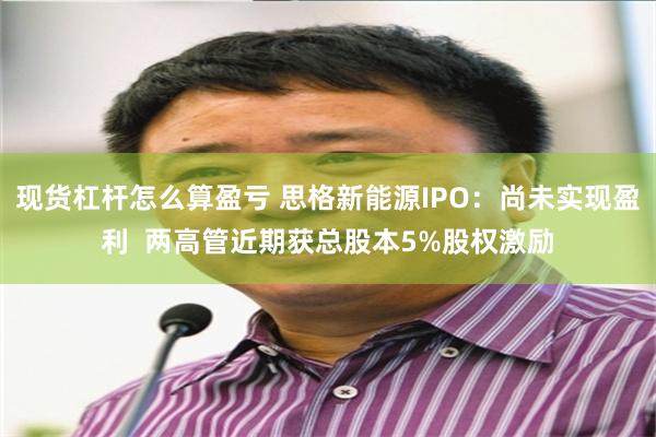 现货杠杆怎么算盈亏 思格新能源IPO：尚未实现盈利  两高管近期获总股本5%股权激励